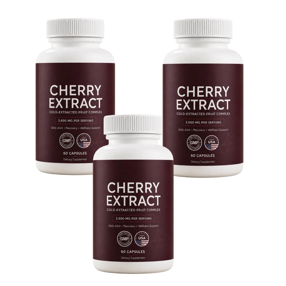 3 Pack | Cherry Extract Capsules