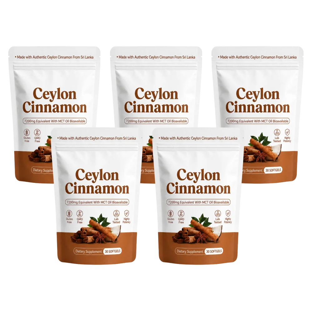 5 Pack I Ceylon Cinnamon Softgels
