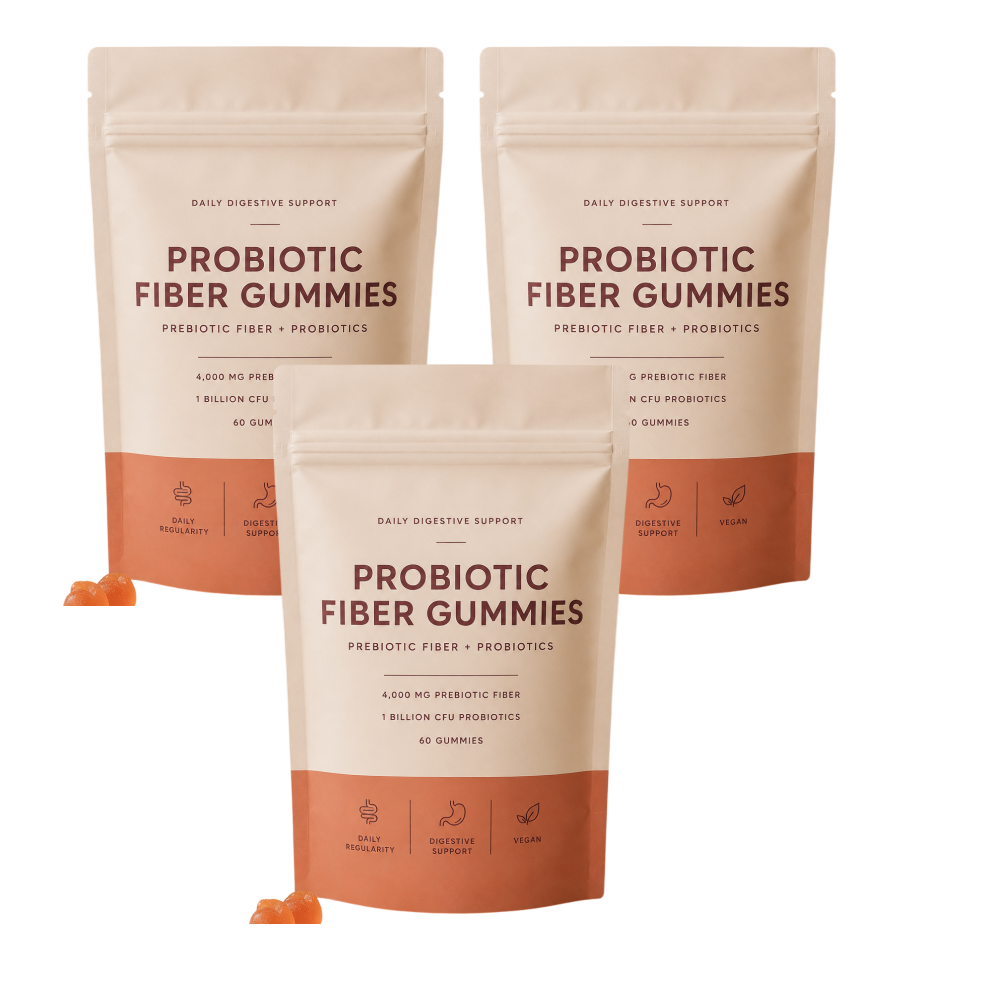 3 Pack | Probiotic Fiber Gummies