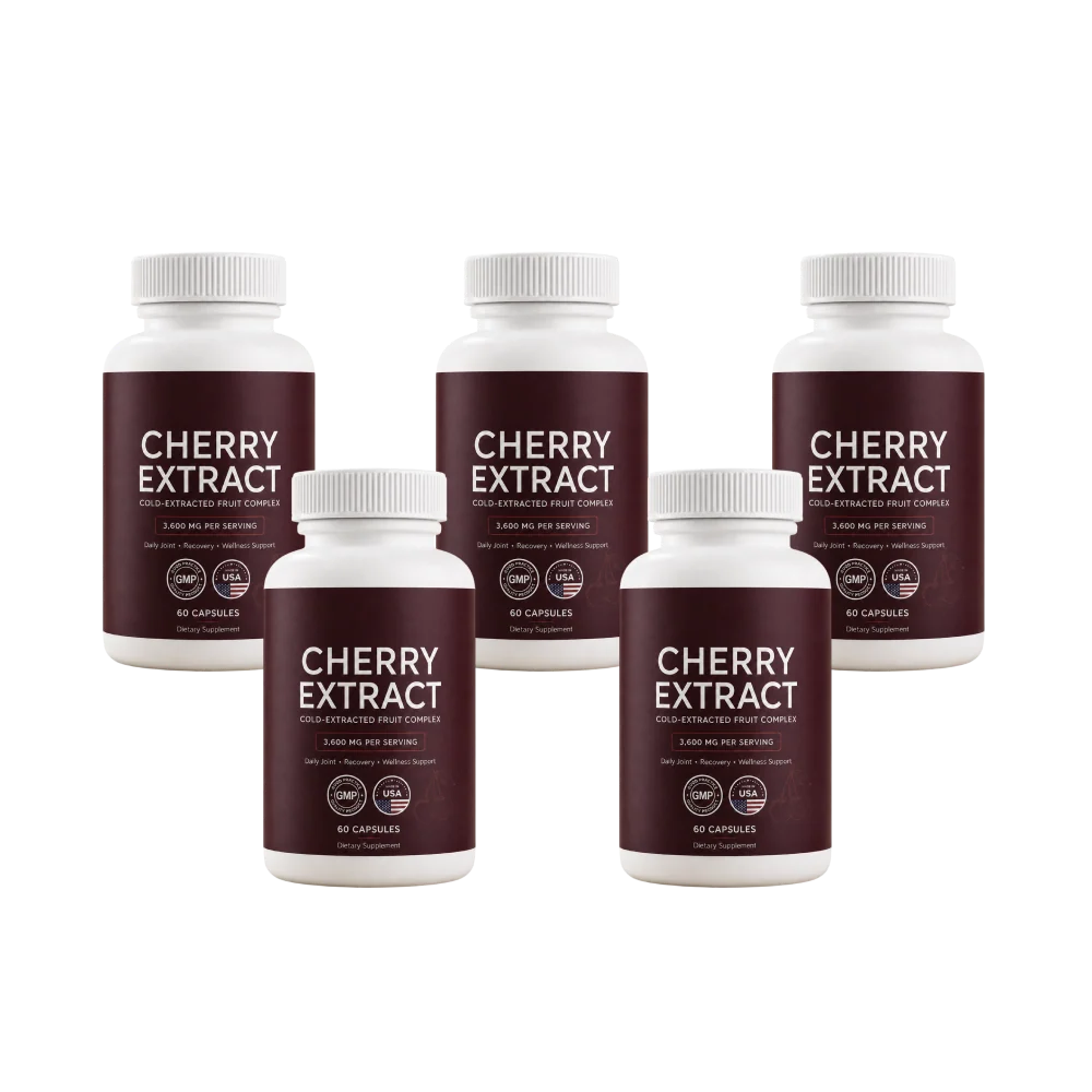 5 Pack | Cherry Extract Capsules